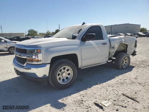 2018 Chevrolet Silverado 1500 LS with VIN 1GCNCNEH6JZ165492, listed as a Copart auction lot 76490794 with 88,820 mi miles and Salvage Title. Bid and sale history available at carsss.com. Image 1.