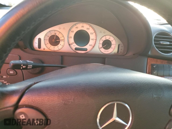 2009 Mercedes-Benz CLK-Class 3.5L with VIN WDBTK56G19T101390, listed as a Copart auction lot 78178774 with 0 mi miles and Salvage Title. Bid and sale history available at carsss.com. Image 9.