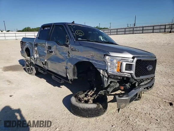 2020 Ford F-150 XL with VIN 1FTEW1C57LKE70956, listed as a Copart auction lot 50637584 with 101,108 mi miles and Salvage Title. Bid and sale history available at carsss.com. Image 11.