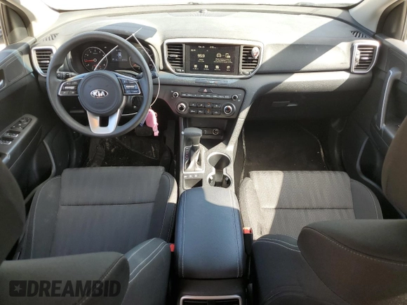 2022 Kia Sportage LX with VIN KNDPMCAC1N7022956, listed as a Copart auction lot 50293135 with 42,522 mi miles and Salvage Title. Bid and sale history available at carsss.com. Image 8.