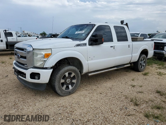 2015 Ford F-350 Platinum with VIN 1FT8W3BT2FEC37238, listed as a Copart auction lot 56101405 with Not provided miles and Clean title. Bid and sale history available at DreamBid. Image 1.