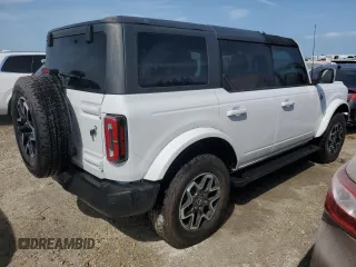 2024 Ford Bronco Outer Banks with VIN 1FMEE8BP9RLA03325, listed as a Copart auction lot 73739814 with Not Provided miles and Non Repairable. Bid and sale history available at DreamBid. Image 3.
