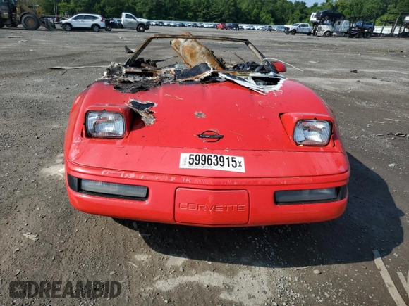 1993 Chevrolet Corvette z VIN 1G1YY33P2P5120037, wystawiony jako Copart lot #59963915 z przebiegiem Nie podano mil oraz Czysty tytuł • Clean title. Historia ofert i sprzedaży dostępna na DreamBid. Obrazek 5.