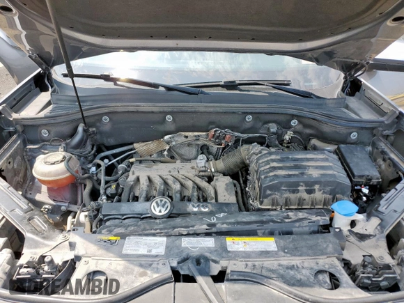 2022 Volkswagen Atlas SE with VIN 1V2JE2CA3NC205175, listed as a Copart auction lot 57333305 with 45,161 mi miles and Salvage title. Bid and sale history available at DreamBid. Image 12.
