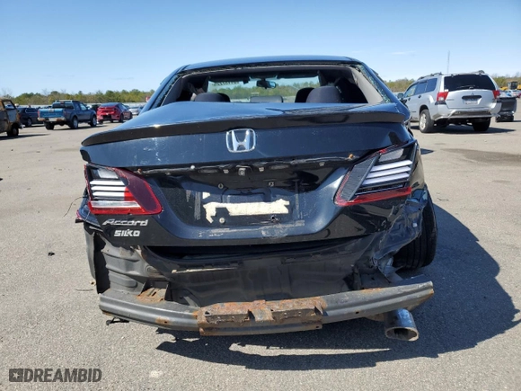 2014 Honda Accord Sedan LX with VIN 1HGCR2F3XEA098618, listed as a Copart auction lot 51137225 with 124,275 mi miles and Salvage Title. Bid and sale history available at carsss.com. Image 6.