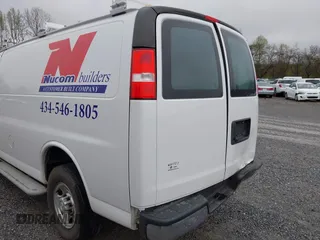 2021 Chevrolet Express Cargo Van with VIN 1GCWGAF7XM1217071, listed as a IAAI auction lot 41959458 with 42,596 mi miles. Bid and sale history available at carsss.com. Image 19.