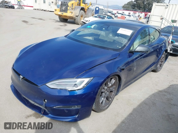2021 Tesla Model S Long Range with VIN 5YJSA1E51MF442874, listed as a IAAI auction lot 39406495 with 36,127 mi miles and . Bid and sale history available at DreamBid. Image 24.