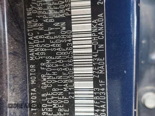 2006 Toyota Matrix STD z VIN 2T1LR30EX6C563460, wystawiony jako Copart lot #43759795 z przebiegiem 121 199 mil mil oraz Szkoda całkowita • Salvage title. Historia ofert i sprzedaży dostępna na DreamBid. Obrazek 13.