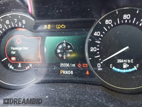 2019 Lincoln MKC Select with VIN 5LMCJ2C95KUL37381, listed as a IAAI auction lot 41892516 with 25,336 mi miles. Bid and sale history available at carsss.com. Image 7.