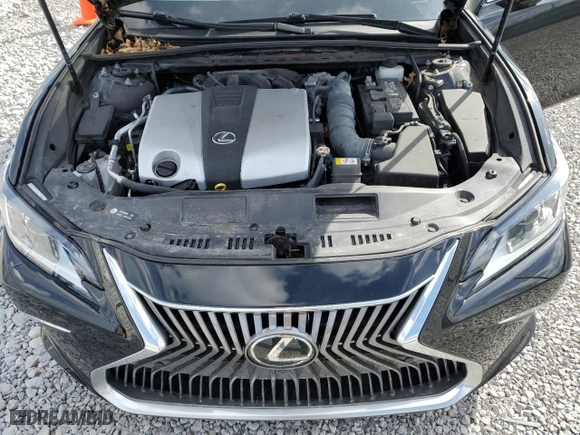 2019 Lexus ES with VIN 58ABZ1B17KU018568, listed as a Copart auction lot 50520755 with NaN miles and Salvage Title. Bid and sale history available at carsss.com. Image 11.