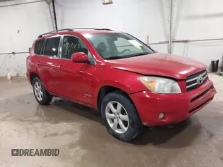 2007 Toyota RAV4 Limited with VIN JTMZK31V175014189, listed as a IAAI auction lot 41717163 with 189,376 mi miles. Bid and sale history available at carsss.com. Image 1.