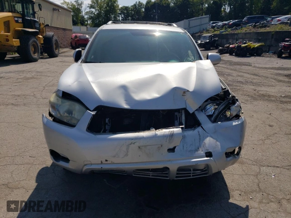 2008 Toyota Highlander Hybrid with VIN JTEEW41A482013140, listed as a Copart auction lot 70886844 with 0 mi miles and Salvage Title. Bid and sale history available at carsss.com. Image 5.