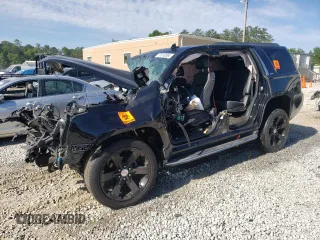 2015 GMC Yukon SLE with VIN 1GKS1AKC9FR740500, listed as a Copart auction lot 57010554 with 0 mi miles and Non Repairable. Bid and sale history available at carsss.com. Image 1.