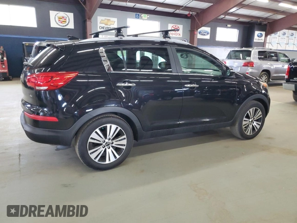 2015 Kia Sportage EX with VIN KNDPC3AC9F7710739, listed as a Copart auction lot 54252485 with 192,184 mi miles and Clean title. Bid and sale history available at DreamBid. Image 3.