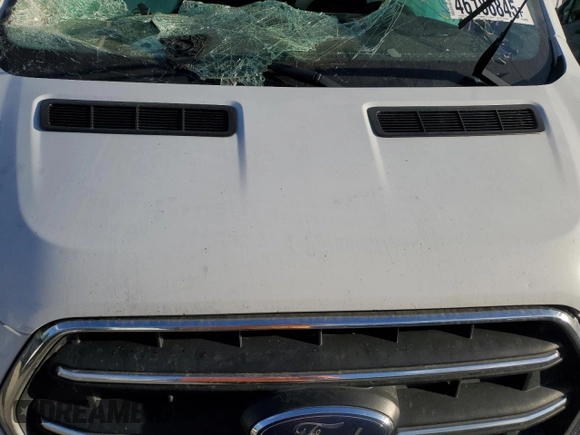2020 Ford Transit Cargo with VIN 1FTBW3X80LKA53908, listed as a Copart auction lot 46186845 with Not Provided miles and Salvage Title. Bid and sale history available at DreamBid. Image 13.