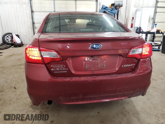 2016 Subaru Legacy 2.5i with VIN 4S3BNBA66G3056591, listed as a Copart auction lot 82662664 with 155,363 mi miles and Salvage Title. Bid and sale history available at carsss.com. Image 6.