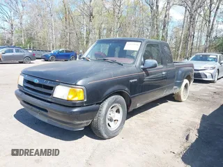 1994 Ford Ranger Splash with VIN 1FTCR14X1RPC45281, listed as a IAAI auction lot 42042936 with 201,229 mi miles. Bid and sale history available at carsss.com. Image 2.