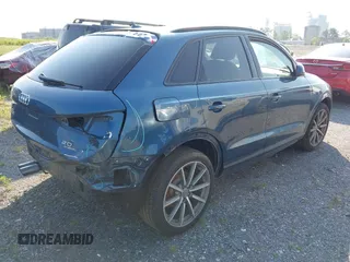2018 Audi Q3 Premium Plus with VIN WA1JCCFS1JR007553, listed as a IAAI auction lot 41775321 with 81,665 mi miles and . Bid and sale history available at DreamBid. Image 4.