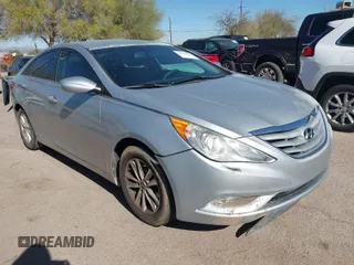 2013 Hyundai Sonata GLS with VIN 5NPEB4AC3DH712138, listed as a IAAI auction lot 41859686 with 98,298 mi miles and . Bid and sale history available at carsss.com. Image 1.