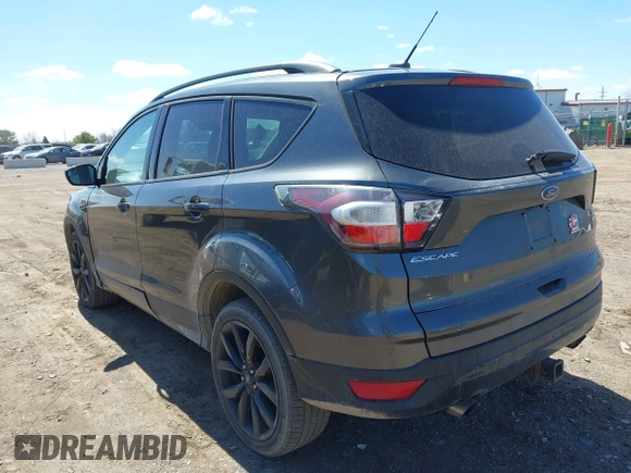 2017 Ford Escape SE with VIN 1FMCU0G92HUF10596, listed as a IAAI auction lot 42038215 with 145,735 mi miles. Bid and sale history available at carsss.com. Image 3.