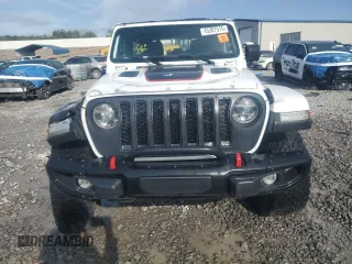 2021 Jeep Wrangler Unlimited Rubicon with VIN 1C4JJXFG1MW849460, listed as a Copart auction lot 45307515 with 54,517 mi miles and Salvage title. Bid and sale history available at DreamBid. Image 5.