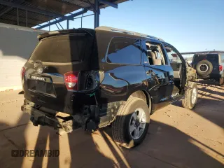 2018 Toyota Sequoia SR5 with VIN 5TDZY5G13JS069341, listed as a Copart auction lot 89153795 with 116,072 mi miles and Salvage Title. Bid and sale history available at carsss.com. Image 3.