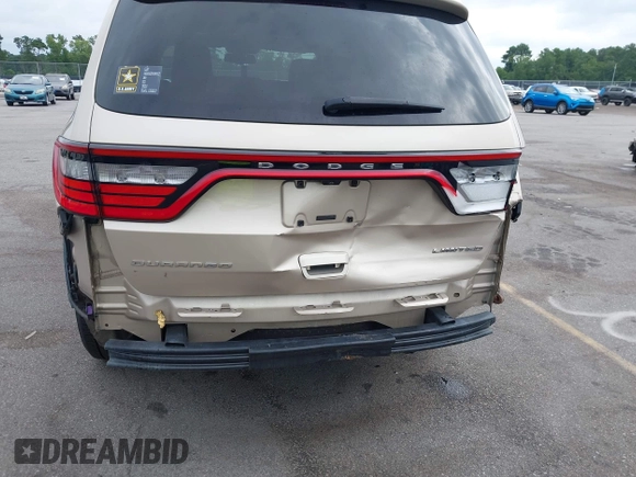 2015 Dodge Durango Limited with VIN 1C4RDHDG0FC834181, listed as a IAAI auction lot 42621753 with 122,442 mi miles and . Bid and sale history available at DreamBid. Image 6.