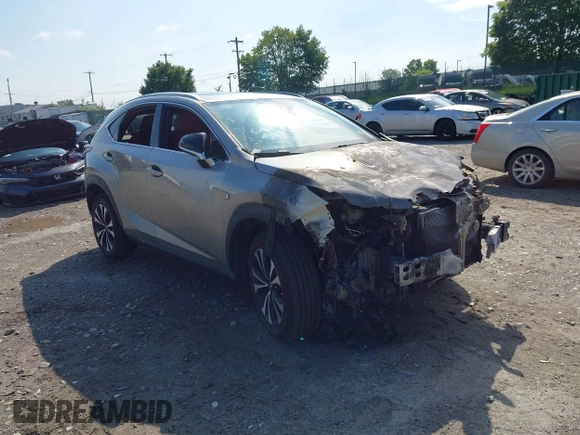 2020 Lexus NX 300 F Sport with VIN JTJSARDZ0L5008980, listed as a IAAI auction lot 42688640 with Not provided miles and . Bid and sale history available at DreamBid. Image 1.