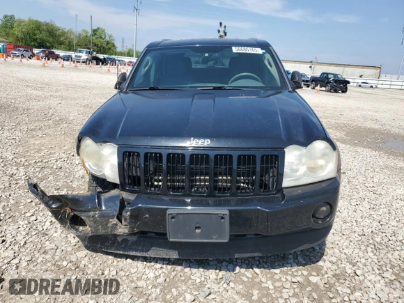 2007 Jeep Grand Cherokee Laredo z VIN 1J8GR48K17C668294, wystawiony jako Copart lot #56686165 z przebiegiem 245 172 mil mil oraz Szkoda całkowita • Salvage title. Historia ofert i sprzedaży dostępna na DreamBid. Obrazek 5.