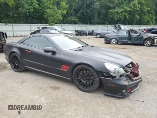 2009 Mercedes-Benz SL 550 с VIN WDBSK71F39F155827, выставлен на аукционе Copart как лот 59483095 с пробегом 74 017 миль миль и Списание • Salvage title. История ставок и продаж доступна на DreamBid. Изображение 4.