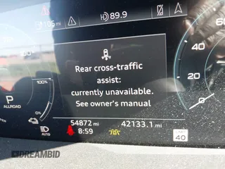 2019 Audi e-tron Prestige with VIN WA1VABGE0KB009718, listed as a IAAI auction lot 42336983 with 54,871 mi miles and . Bid and sale history available at DreamBid. Image 16.