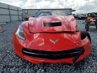 2016 Chevrolet Corvette 1LT with VIN 1G1YB2D72G5122350, listed as a Copart auction lot 54507735 with Not provided miles and Salvage title. Bid and sale history available at DreamBid. Image 5.