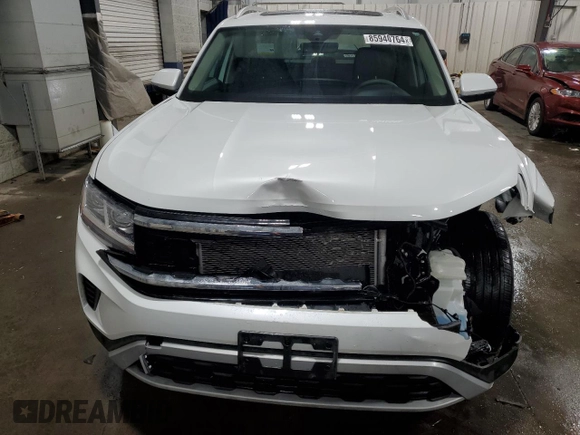 2023 Volkswagen Atlas SEL with VIN 1V2BR2CA3PC527617, listed as a Copart auction lot 85940764 with 26,971 mi miles and Salvage title. Bid and sale history available at DreamBid. Image 5.