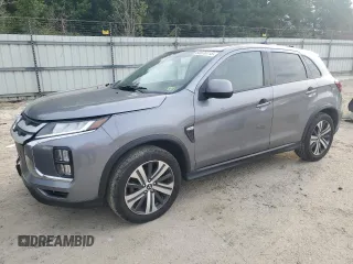 2020 Mitsubishi Outlander ES with VIN JA4AR3AU9LU006335, listed as a Copart auction lot 60876115 with 62,865 mi miles and Salvage title. Bid and sale history available at DreamBid. Image 1.