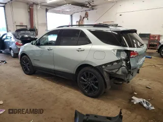 2022 Chevrolet Equinox RS with VIN 2GNAXWEV9N6145728, listed as a Copart auction lot 60309995 with 22,673 mi miles and Salvage title. Bid and sale history available at DreamBid. Image 2.