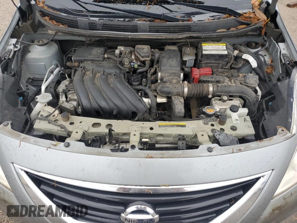 2014 Nissan Versa SV with VIN 3N1CN7AP7EL810919, listed as a Copart auction lot 52011795 with 106,561 mi miles and Salvage Title. Bid and sale history available at DreamBid. Image 11.