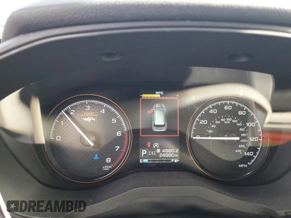 2023 Subaru Forester Wilderness with VIN JF2SKAMC2PH450243, listed as a Copart auction lot 58396525 with 24,880 mi miles and Salvage title. Bid and sale history available at DreamBid. Image 9.