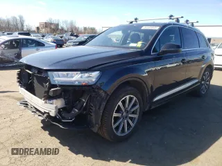 2017 Audi Q7 Premium Plus z VIN WA1LHAF72HD043754, wystawiony jako Copart lot #50405845 z przebiegiem 108 547 mil mil oraz Szkoda całkowita • Salvage title. Historia ofert i sprzedaży dostępna na DreamBid. Obrazek 1.