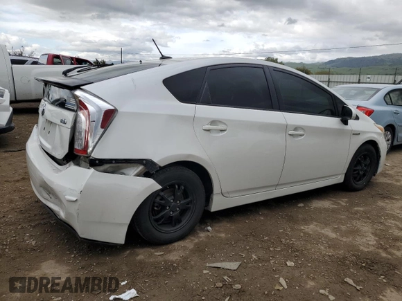 2012 Toyota Prius One z VIN JTDKN3DU4C5524803, wystawiony jako Copart lot #51179305 z przebiegiem 178 113 mil mil oraz Szkoda całkowita • Salvage title. Historia ofert i sprzedaży dostępna na DreamBid. Obrazek 3.