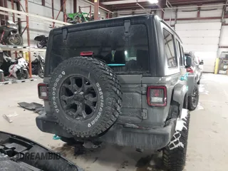 2021 Jeep Wrangler Unlimited Sport S with VIN 1C4HJXDN9MW819753, listed as a IAAI auction lot 41415569 with 43,263 mi miles and . Bid and sale history available at DreamBid. Image 16.