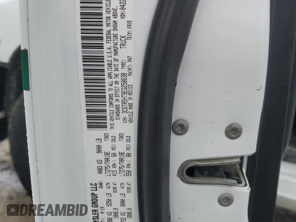 2014 Ram 2500 Tradesman with VIN 3C6TR5HT9EG258638, listed as a Copart auction lot 85966204 with 128,767 mi miles and Salvage Title. Bid and sale history available at carsss.com. Image 12.