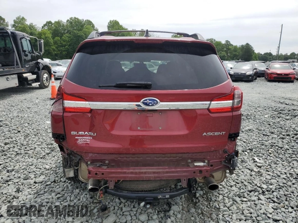 2019 Subaru Ascent Premium with VIN 4S4WMAFD2K3432570, listed as a Copart auction lot 57872895 with 44,939 mi miles and Salvage title. Bid and sale history available at DreamBid. Image 6.