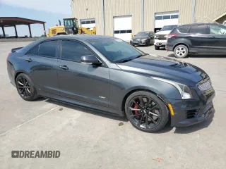 2017 Cadillac ATS-V with VIN 1G6AN5RY8H0188681, listed as a Copart auction lot 68009144 with 54,029 mi miles and Clean Title. Bid and sale history available at carsss.com. Image 4.