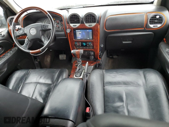 2008 GMC Envoy Denali with VIN 1GKET63M382207470, listed as a Copart auction lot 46332725 with 201,664 mi miles and Salvage Title. Bid and sale history available at carsss.com. Image 8.