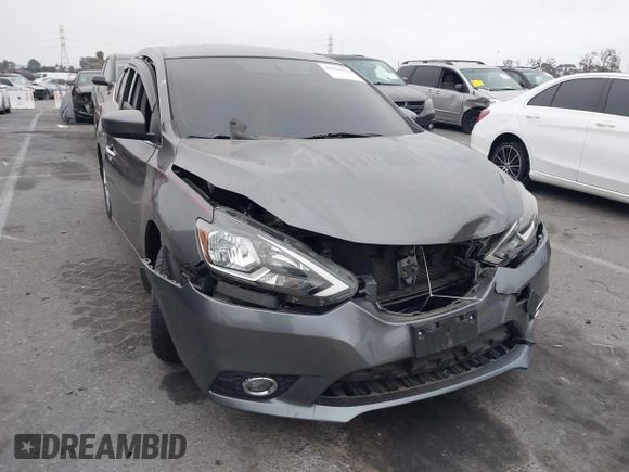 2019 Nissan Sentra S with VIN 3N1AB7AP5KY406158, listed as a IAAI auction lot 42024036 with 35,238 mi miles and . Bid and sale history available at DreamBid. Image 1.