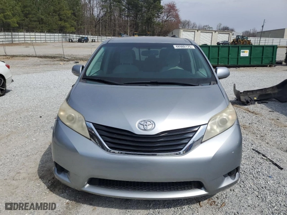 2011 Toyota Sienna LE AAS with VIN 5TDKK3DC2BS094858, listed as a Copart auction lot 48980175 with 288,700 mi miles and Clean Title. Bid and sale history available at carsss.com. Image 5.