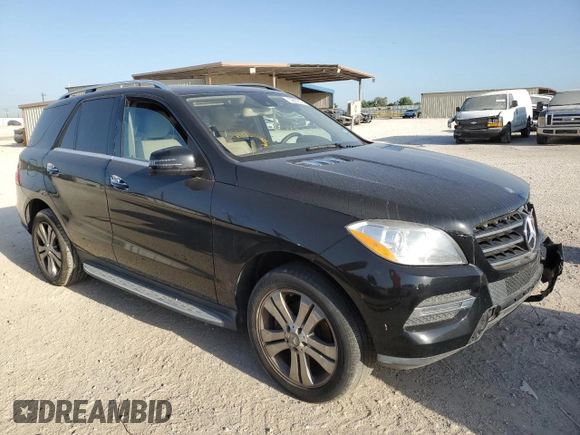 2015 Mercedes-Benz M 350 with VIN 4JGDA5HB7FA591878, listed as a Copart auction lot 52969125 with 176,560 mi miles and Salvage title. Bid and sale history available at DreamBid. Image 4.
