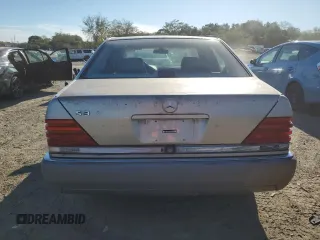 1994 Mercedes-Benz S 320 with VIN WDBGA32EXRA183306, listed as a Copart auction lot 76514554 with 158,814 mi miles and Clean Title. Bid and sale history available at DreamBid. Image 6.