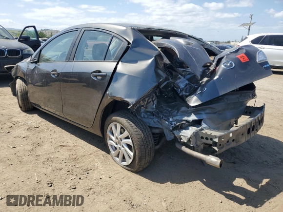 2012 Mazda 3 i Grand Touring with VIN JM1BL1W84C1643422, listed as a Copart auction lot 53557245 with 115,805 mi miles and Salvage Title. Bid and sale history available at DreamBid. Image 2.