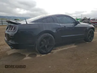 2013 Ford Mustang GT with VIN 1ZVBP8CF9D5284530, listed as a Copart auction lot 50451975 with 122,735 mi miles and Salvage Title. Bid and sale history available at DreamBid. Image 3.